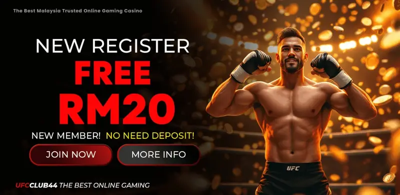 UFCClub44 no deposit RM20
